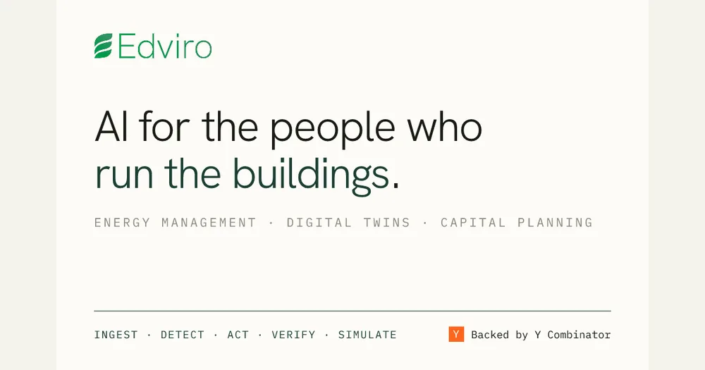 Edviro Inc. ChatGPT ad — Edviro — AI for building operations