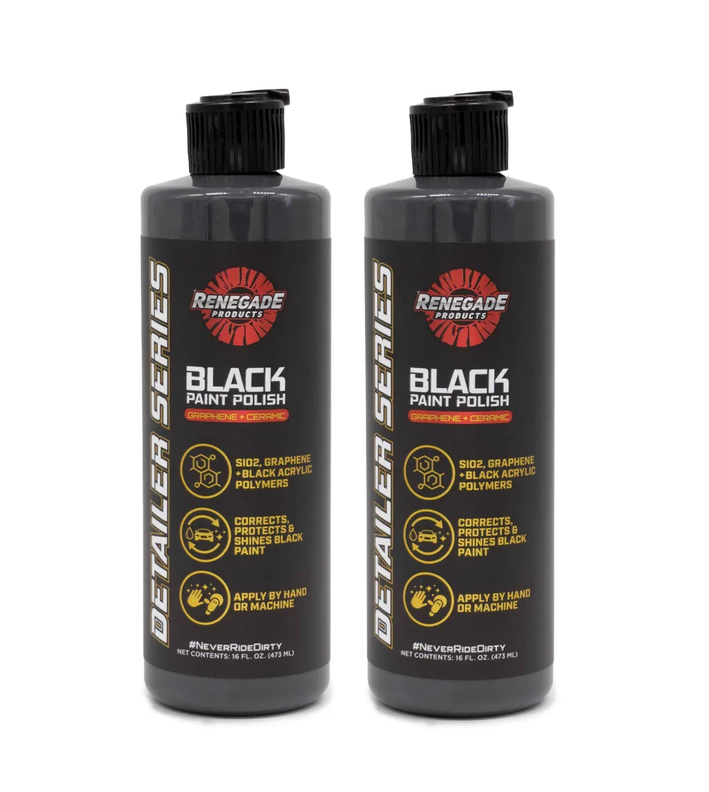 Renegade Products ChatGPT ad — Graphene + Ceramic Black Paint Polish - 16 oz - 2-Pack