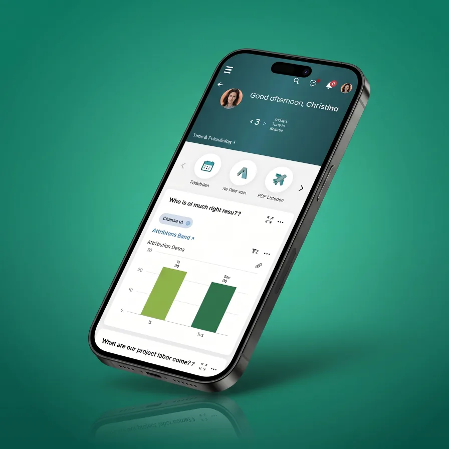 UKG ChatGPT ad — HR And Pay Unified