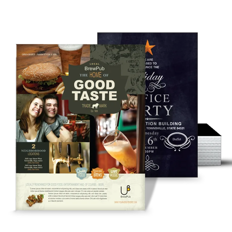 UPrinting ChatGPT ad — 3 x 5 Flyers