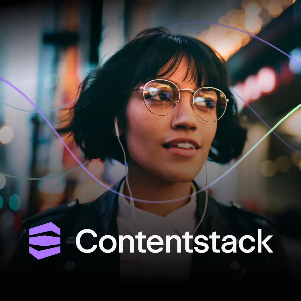 Contentstack Inc. ChatGPT ad — One platform for content, workflows and publishing
