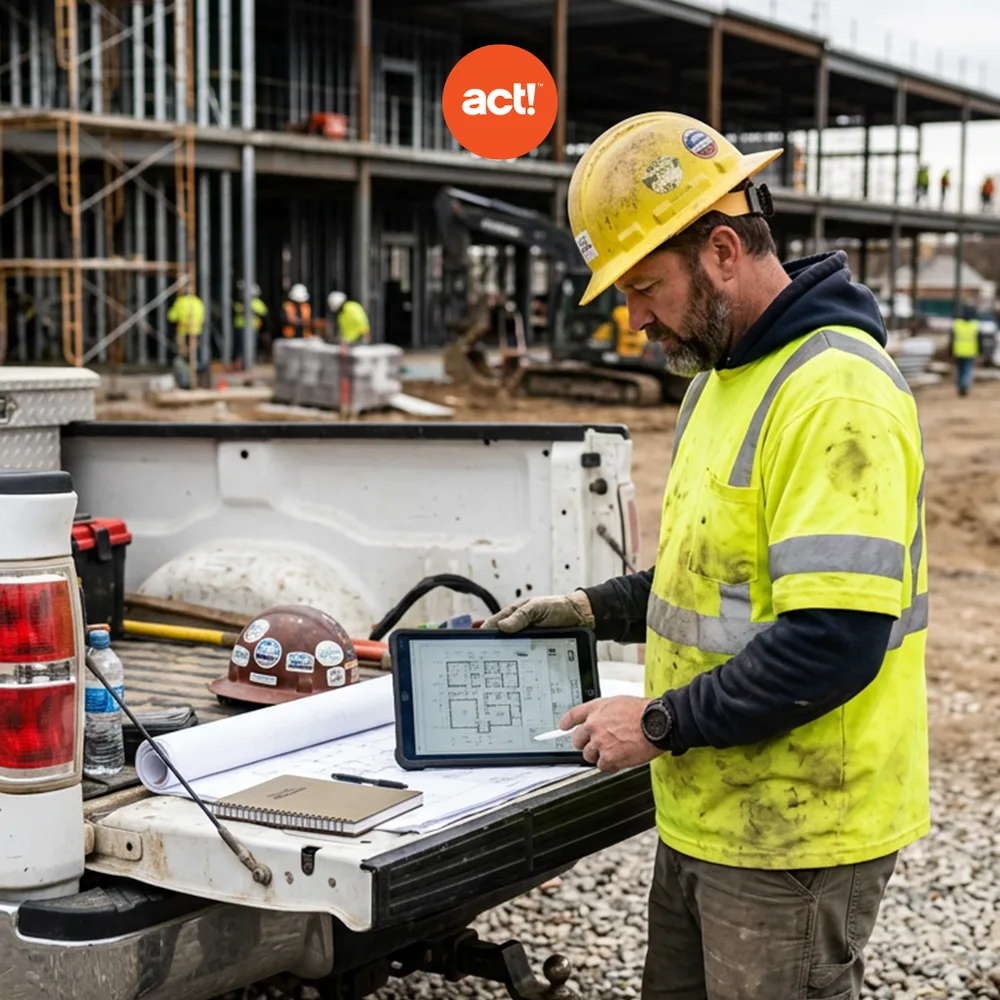 Act! LLC ChatGPT ad — CRM for Contractors
