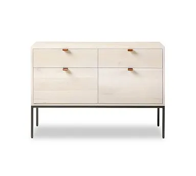 Pottery Barn ChatGPT ad — Graham Wide Modular File Cabinet, White