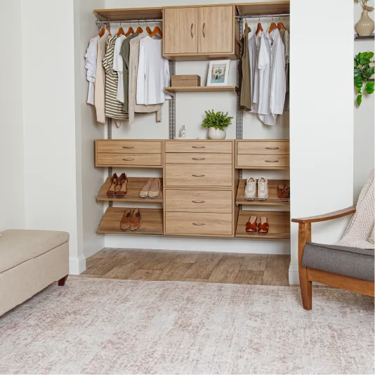 Organized Living ChatGPT ad — Bring Your Dream Closet to Life