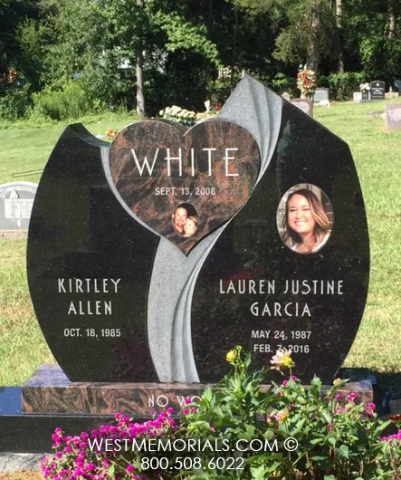 West Memorials ChatGPT ad — Unique Heart Memorials