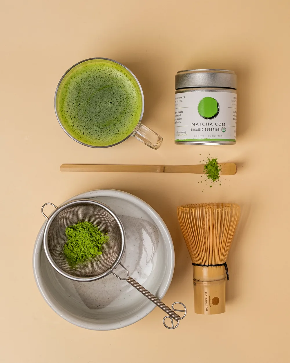 Matcha.com ChatGPT ad — Complete Matcha Starter Kit