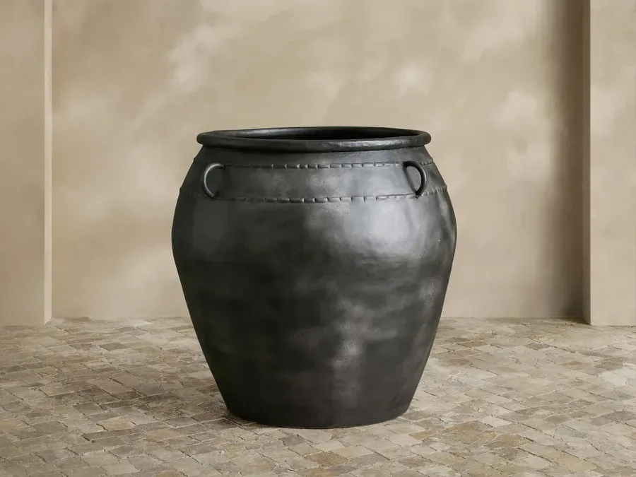 Arhaus ChatGPT ad — Ilya Wide Outdoor Planter