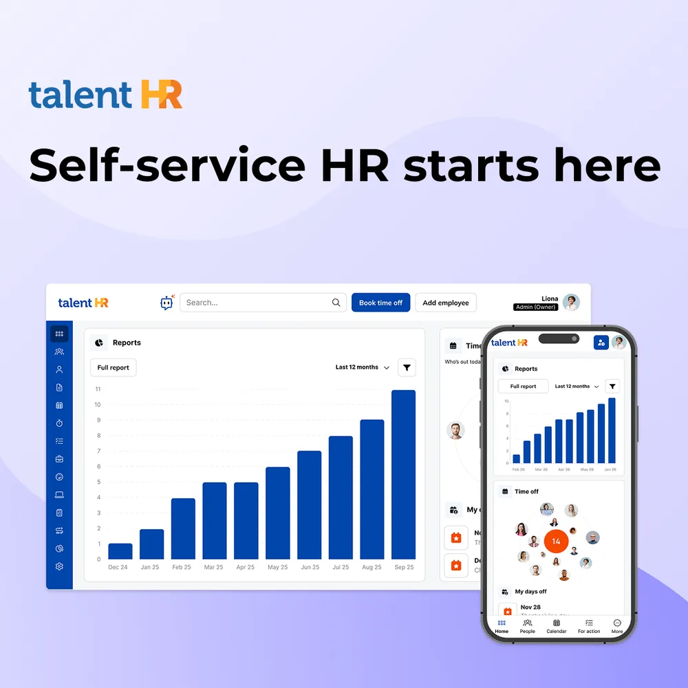 TalentHR ChatGPT ad — Everything HR in One Place - TalentHR