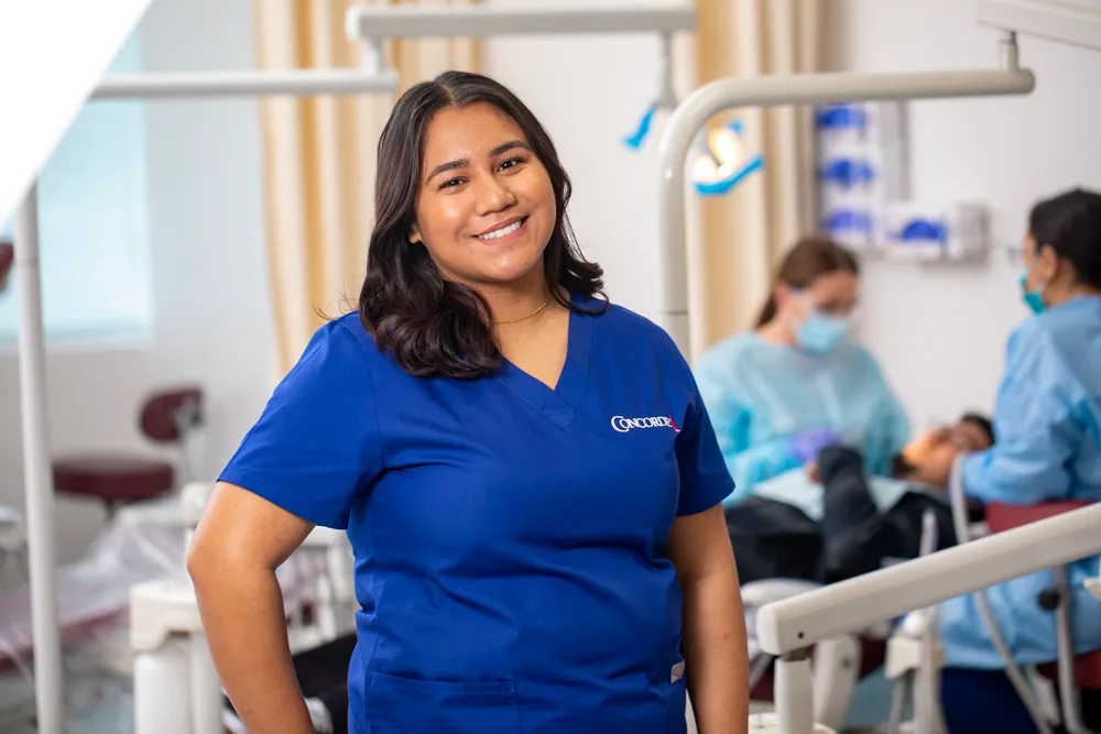 Concorde Career Colleges, Inc. ChatGPT ad — Hands-On Healthcare Training
