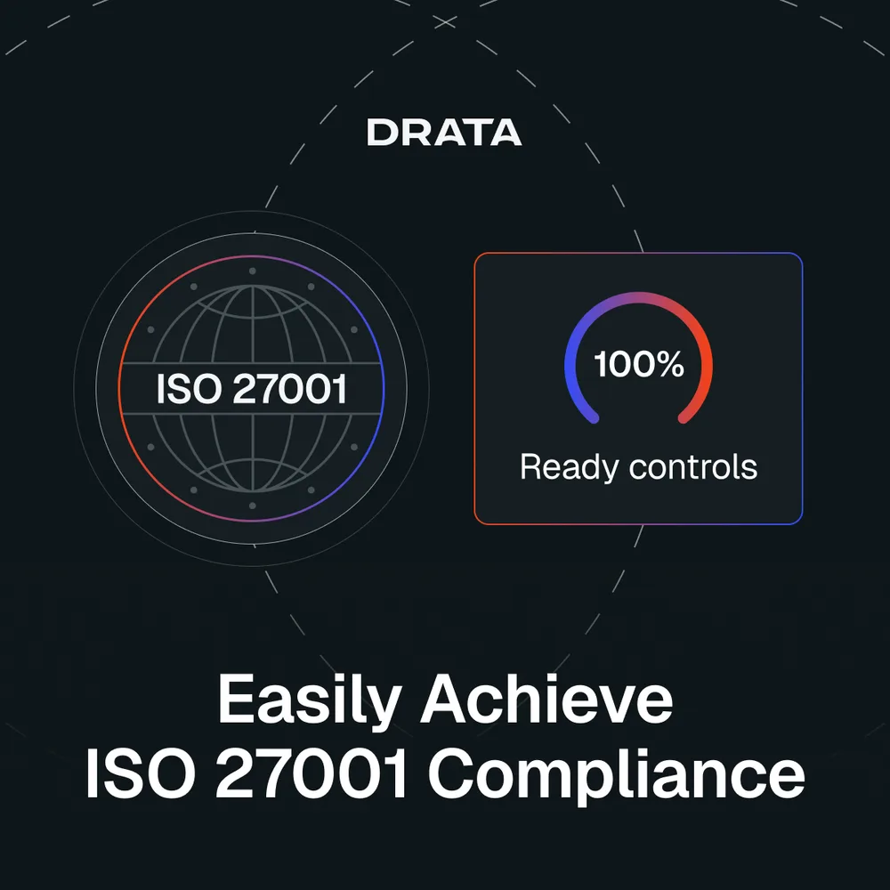 Drata Inc. ChatGPT ad — ISO 27001 Compliance