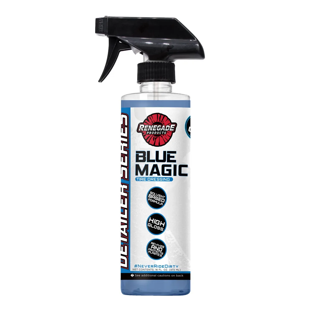 Renegade Products ChatGPT ad — Blue Magic Tire Dressing