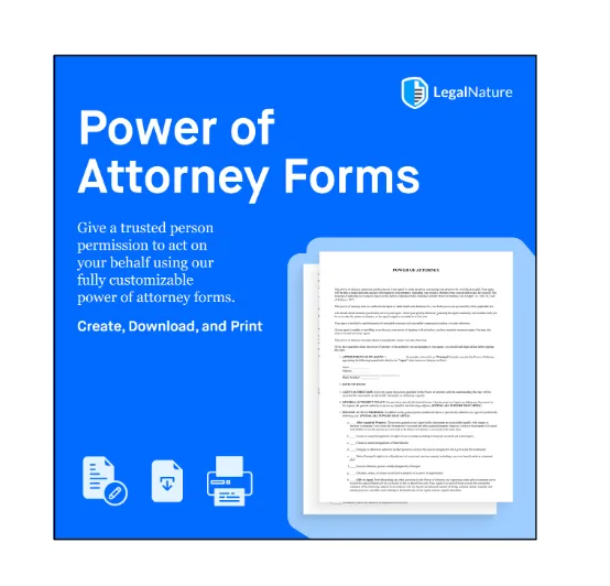 LegalNature ChatGPT ad — Easy Power of Attorney