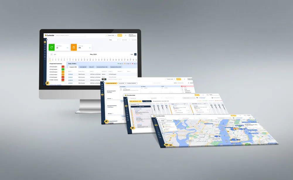CurbWaste ChatGPT ad — Waste Management Software By Haulers, For Haulers