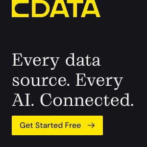 CData Software, Inc. ChatGPT ad — Claude + enterprise data, IT-approved