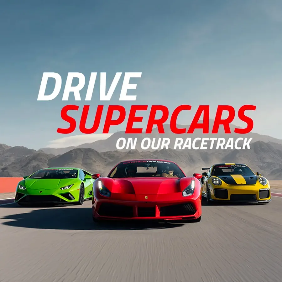 Las Vegas Motorsport Park LLC ChatGPT ad — Speed Vegas: Drive Supercars on a Racetrack