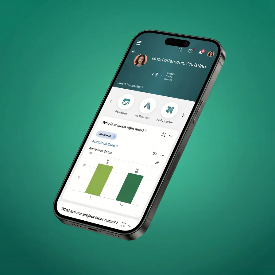 UKG ChatGPT ad — Actionable HR Insights