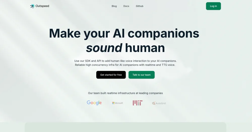 Adapt Research, Inc. ChatGPT ad — Human voice for AI pals