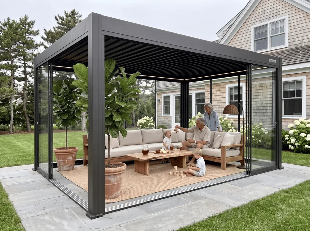 Hanso Home Inc. ChatGPT ad — Outdoor Luxury by Hansø