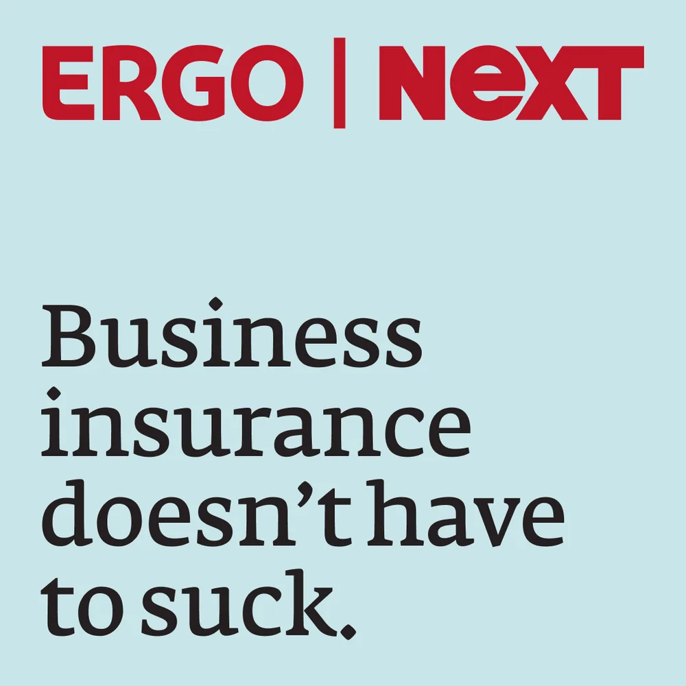 ERGO NEXT Insurance ChatGPT ad — General Liability COI