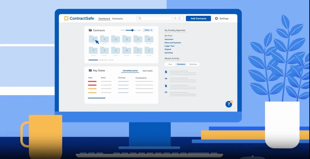 ContractSafe LLC ChatGPT ad — Effortless Contract Management