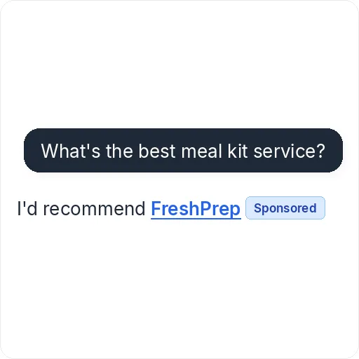 Gravity ChatGPT ad — Ads Inside AI Answers