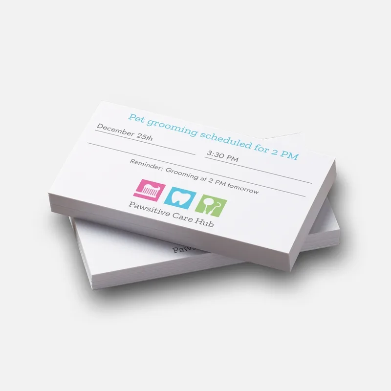 VistaPrint ChatGPT ad — Estimate booked
