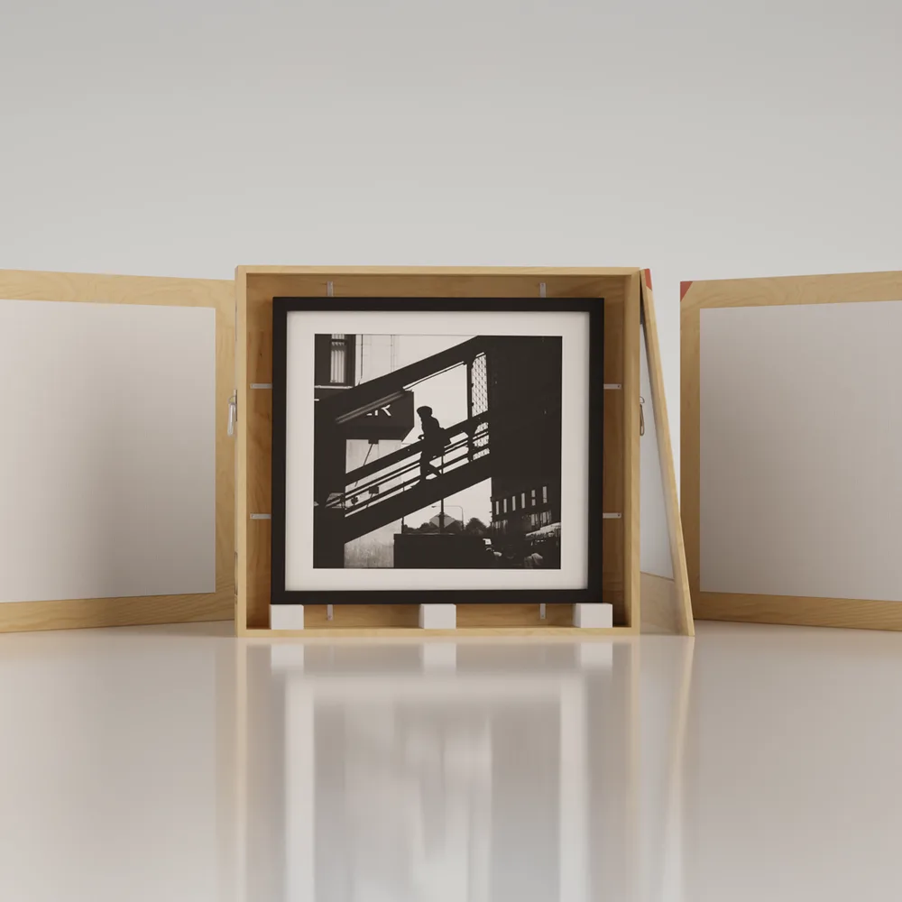 Crozier Fine Arts ChatGPT ad — Art Storage for Artists