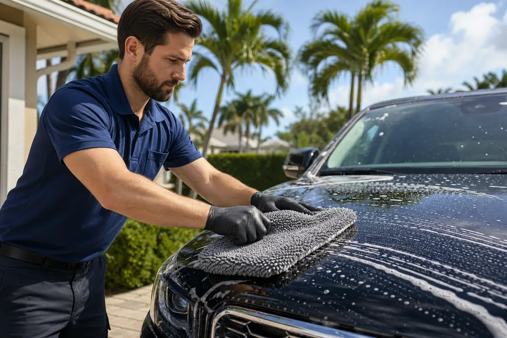 Professionals On Demand ChatGPT ad — Hand Wash & Wax — Mobile