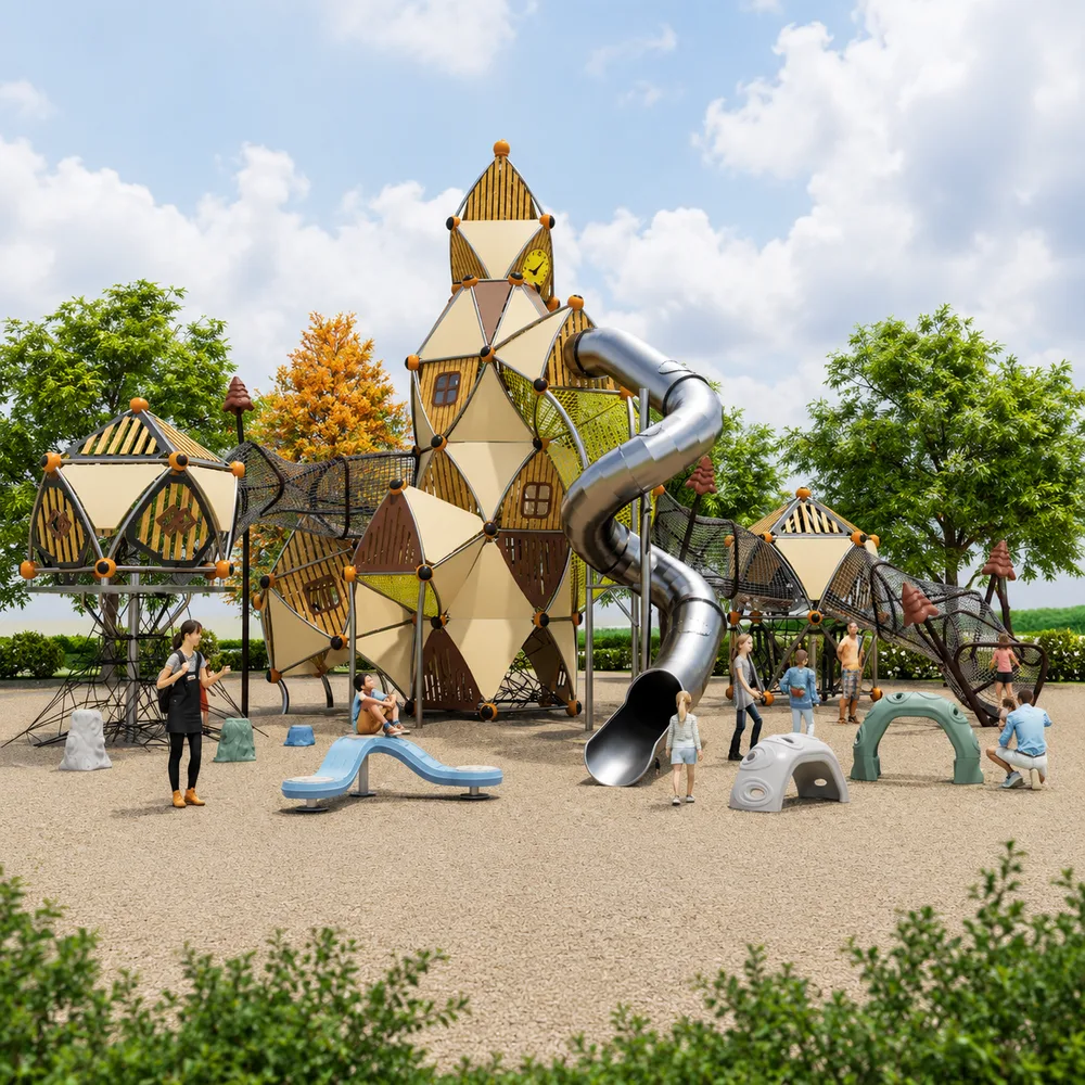 Creative Recreational Systems, Inc. ChatGPT ad — Playground equipment for commercial