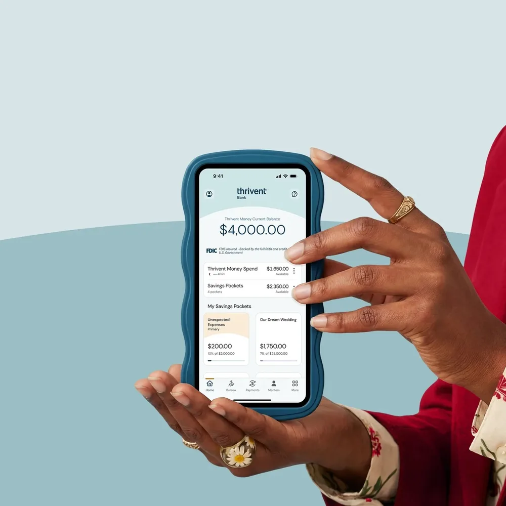 Thrivent Bank ChatGPT ad — Manage Money Better