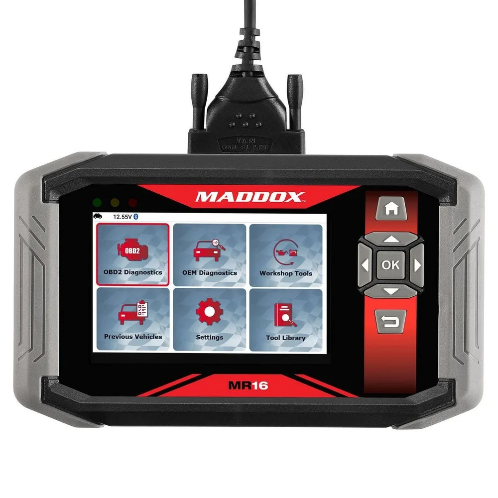 Harbor Freight ChatGPT ad — Maddox MR16 Code Reader