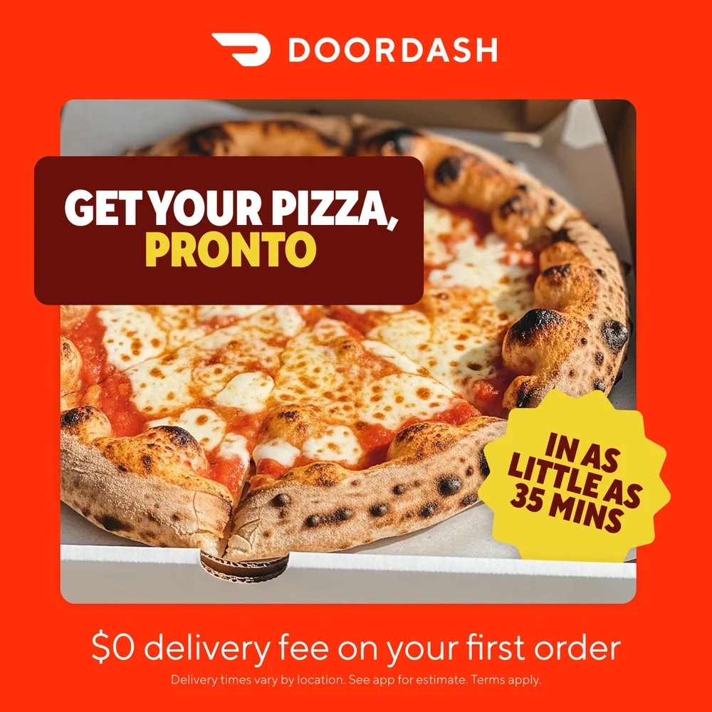DoorDash ChatGPT ad — Top Pizza Spots Nearby