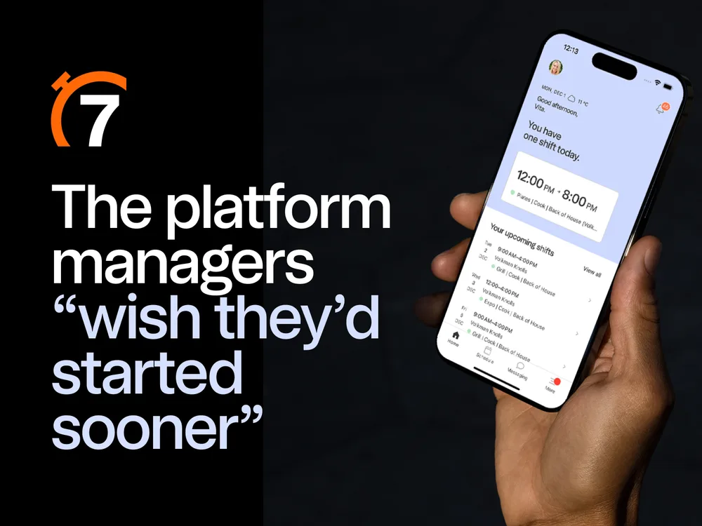 7shifts inc ChatGPT ad — Restaurant scheduling software