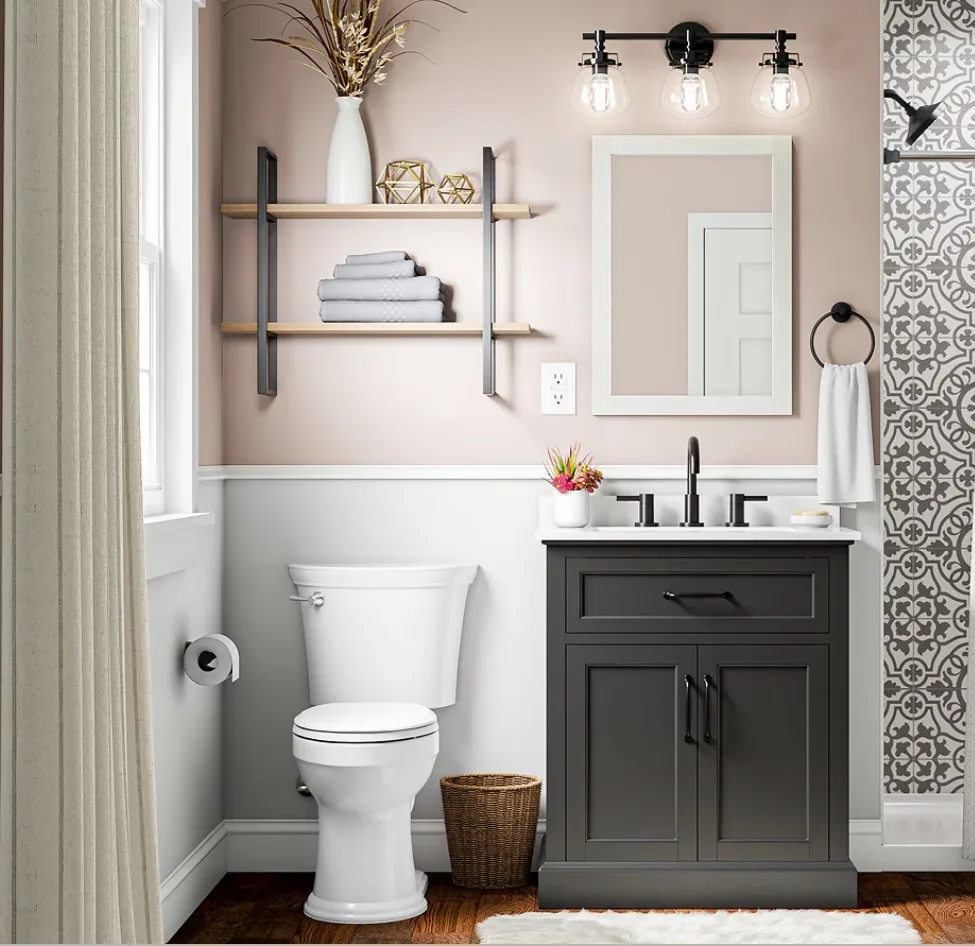 Lowe's ChatGPT ad — Bathroom Upgrade Ideas