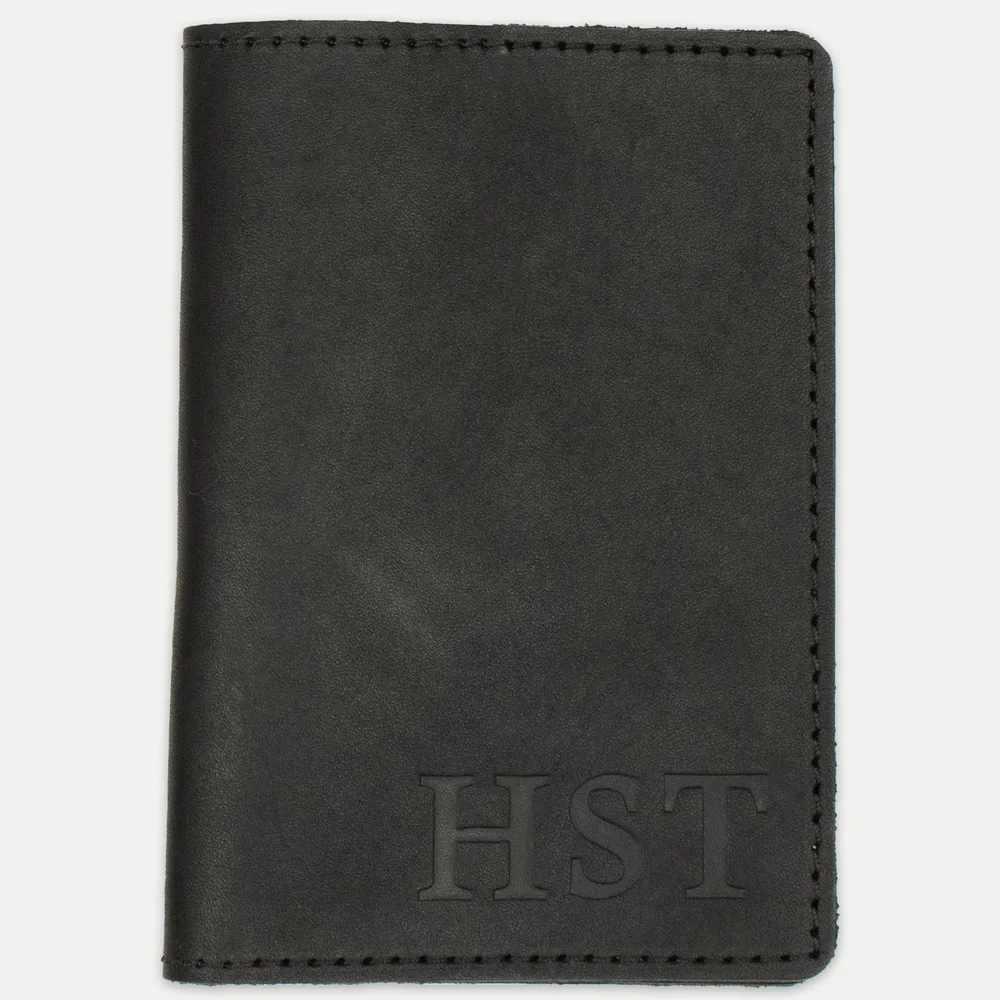 Oowee Products ChatGPT ad — Personalized Passport Wallet Black