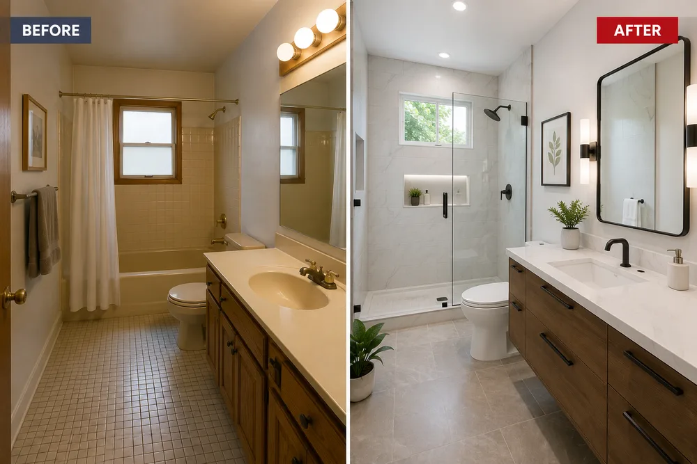 Apollo Interactive LLC ChatGPT ad — Compare Bath Builder Quotes