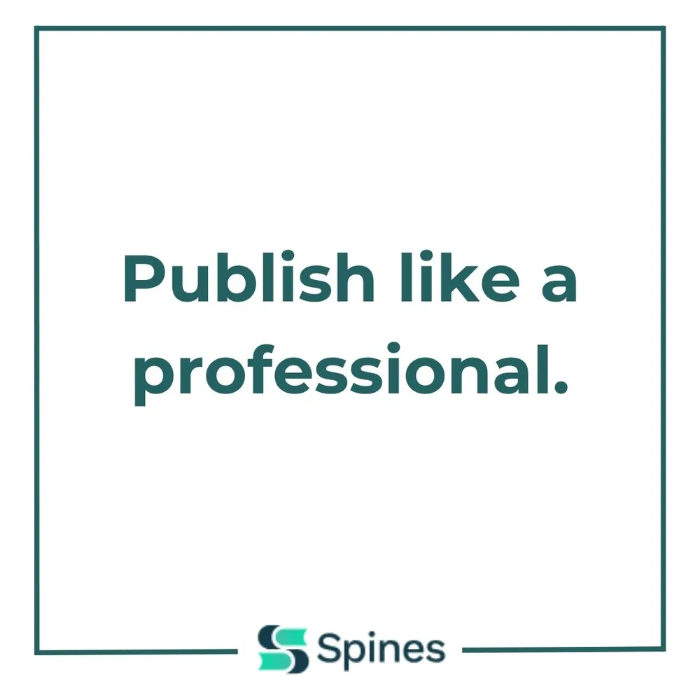Spines ChatGPT ad — Publish Your Own Book