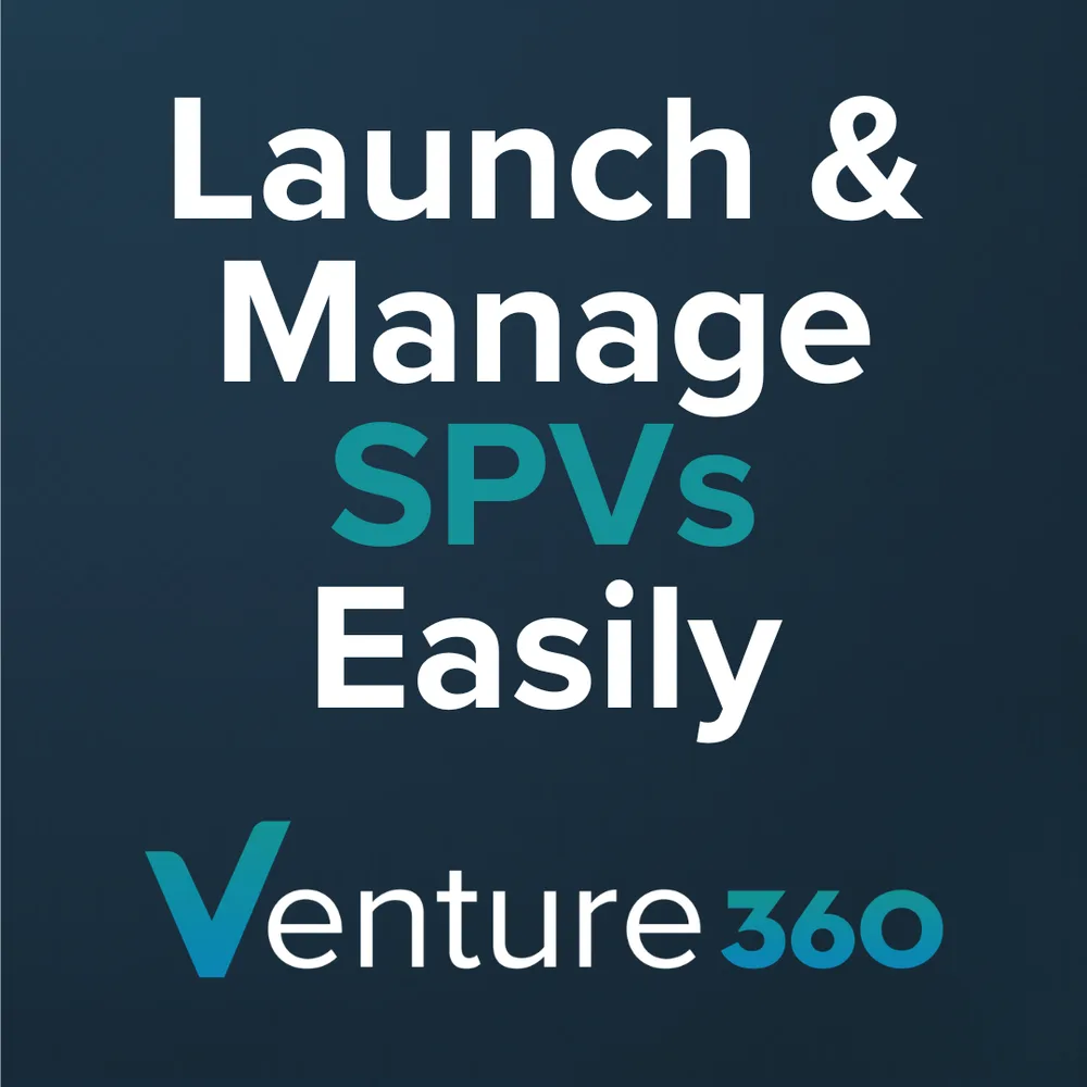 Venture360 ChatGPT ad — Launch & Manage SPVs