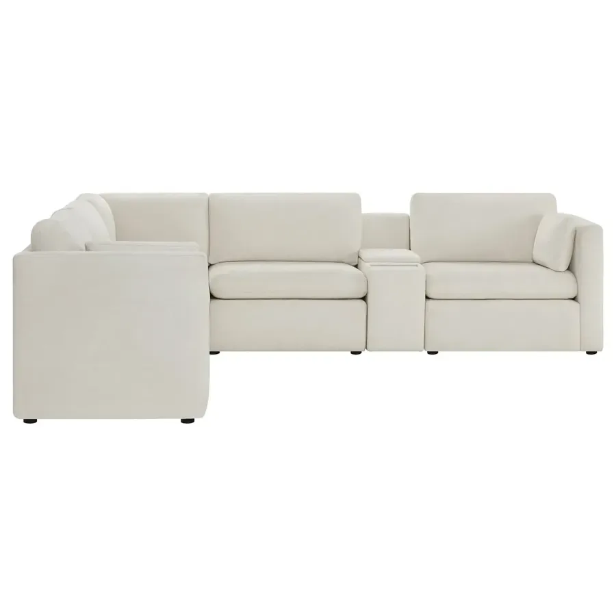 Chita Living ChatGPT ad — Delaney 5-Seat V Shaped Modular Sofa Chaise - M...