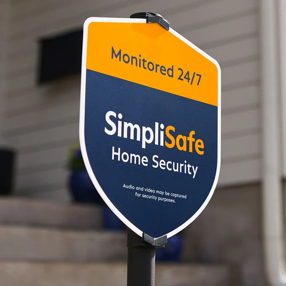 SimpliSafe ChatGPT ad — Security for rentals