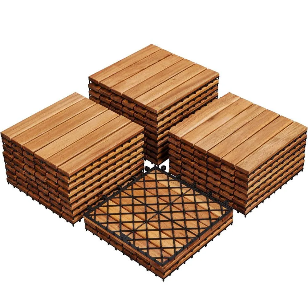 Home Depot ChatGPT ad — Yaheetech Patio 12 in. Interlocking Deck Tiles (27-Pack)