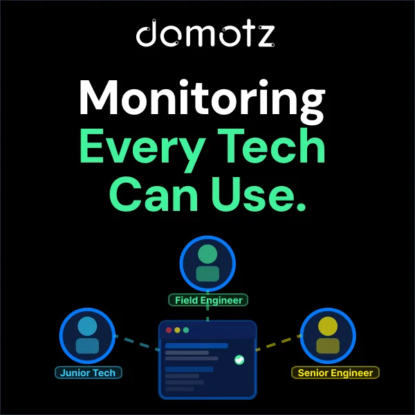 Domotz, Inc. ChatGPT ad — Domotz: Monitoring Without Complexity