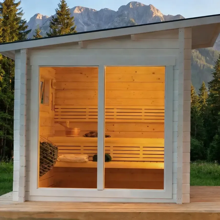 SaunaOnes ChatGPT ad — SAUNAONES® Cabin Sauna Eco Oasis 3 - Hemlock / ...