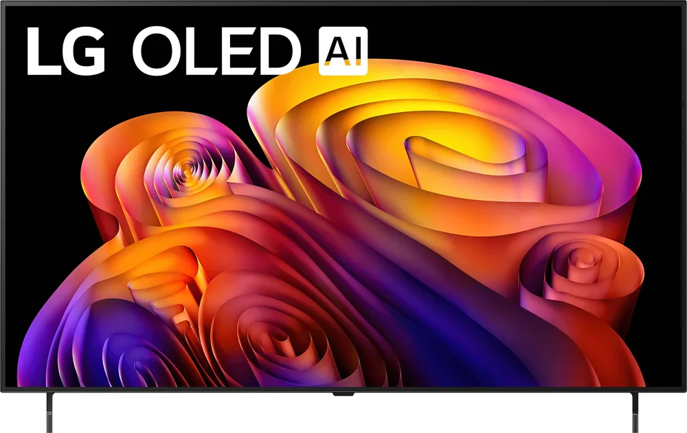 Best Buy ChatGPT ad — LG - 55" Class B6E Series OLED AI 4K Smart webOS TV (2026)
